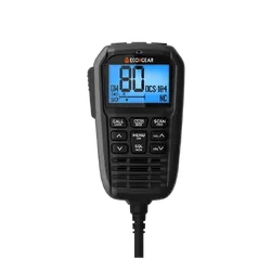 EXG3000 5-Watt Compact Fixed Mount UHF Radio with Multi-Colour LCD Display Mic