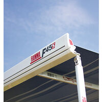 4.0m Fiamma F45 S White Case Awnings - Royal Blue