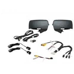 Echomaster 13-19 Dodge Ram Blind Spot System W/ Replacement Mirror Caps.