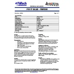 Fixtech Fixit Glue 100% Waterproof Timber Adhesive, Liquid