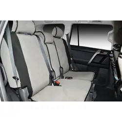 Msa Everest - Ambiente / Trend / Titanium - 07/15-Current - 2Nd Row 60/40 Split With Fold-Down Armrest + 3 Headrests - Msa Premium Canvas Seat Covers