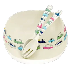 Van Go Collections Bamboo Salad Bowl 23cm The Iconic Collection Classic