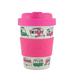 Van Go Collections Van Go Collections Bamboo Travel Mug 300ml The Iconic Collection Vintage Pink