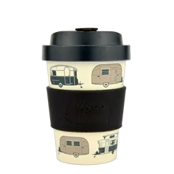 Van Go Collections Bmmboo Travel Mug 300ml Van Go Collections 'Starry Nights' Silver