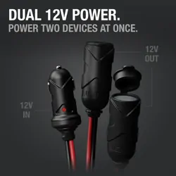 Noco GC020 12V Plug 2-Way Splitter