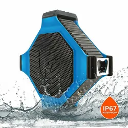 EcoXGear EcoEdge Compact Waterproof Bluetooth Speaker - Blue