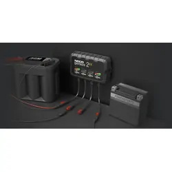 Noco GENIUS2X4 6V/12V 4-Bank 8-Amp Smart Battery Charger