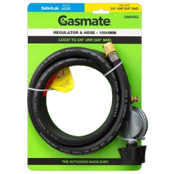 REGULATOR & HOSE - 1500MM - LCC27 TO 5/8" UNF (3/8" SAE)