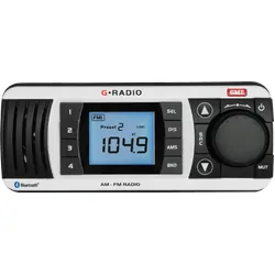 GME GR300BTWEP AM/FM With Bluetooth Marine Radio Entertainment Pack