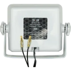 GME GS300 Marine S3 60 Watt Box Speakers White