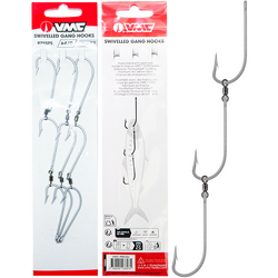 VMC Gang Hook With Swivel Ps 3/0