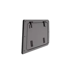 Front runner Gullwing Window / Right Hand Side Aluminium to suit Toyota Land Cruiser 76