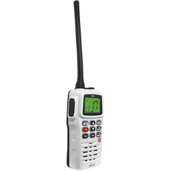 GME 5/1 Watt Handheld VHF Marine Radio - White