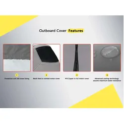 Honda Vented Cowling Cover BF75 BF80 BF90 BF100 4CYL 1.5L (2014>)