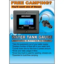 Topargee Water Tank Gauge Flush Mount
