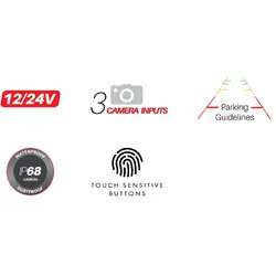 Autobacs High Res Reversing Kit 7"