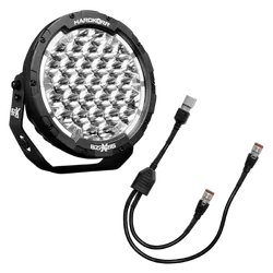 Hard Korr BZRX Series 9'' Round Driving Light - Single