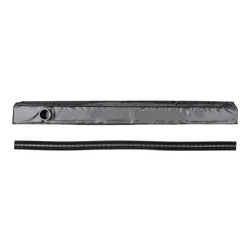 Shower Tent Floor with Runoff Hose