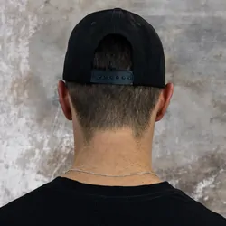 Baseball Cap Twill Snapback (Blue/White)