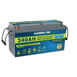 Hardkorr 240Ah Cold Climate Lithium (LiFePO4) Deep Cycle Battery w/Bluetooth