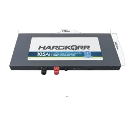 Hard Korr 105Ah Ultraslim Lithium (Lifepo4) Battery
