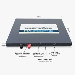 Hard Korr 210Ah Ultraslim Lithium (Lifepo4) Battery