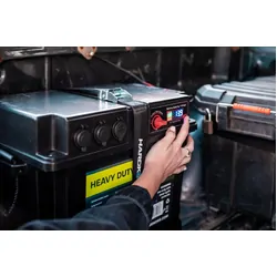 Hard Korr Heavy Duty Battery Box - Black & Hardkorr 135Ah Lithium
