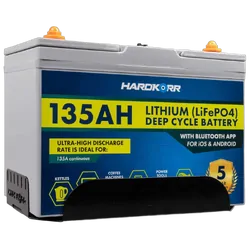 Hard Korr Battery Tray With Clamp For Hard Korr 135Ah Lithium Battery 309Mm X 189Mm X 50Mm