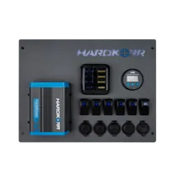 Hard Korr 12V Power Control Hub W/25A Dc-Dc Charger