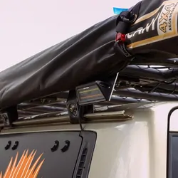 Hard Korr XDW Series Tri-Colour Angled LED Work Light - BLACK