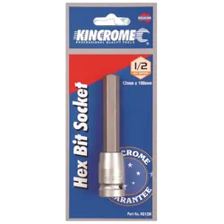Kincrome Hex Bit Socket 12Mm 1/2" Drive