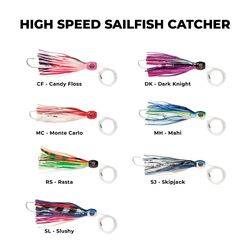 Williamson High Speed Sailfish Catcher 2,5 Inch Rasta