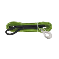 Hulk 4x4 Dyneema Sk75 Rope 9.5Mm X 30M Green To Suit 9500Lbs Winch