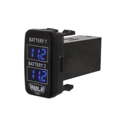 Dual DC Voltmeter For Early Toyota Applications