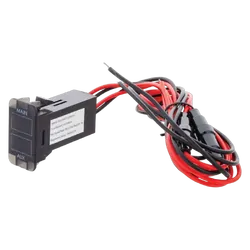 Hulk 4x4 Dual Battery Voltmeter Early To Suit Toyota Red Led