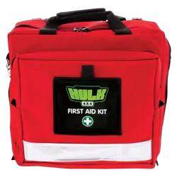 Hulk 4x4 4wd Adventurer First Aid Kit - Soft Durable Case - Red