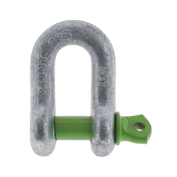Hulk 4x4 Pkt 1 D Shackle 10Mm Rated To 1000Kg Galvanised Drop Forged