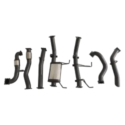 Hulk 4x4 Exhaust Kit To Suit Nissan Patrol Gu Common Rail 3.0L 2000-11/2016