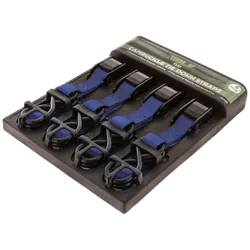 Hulk 4x4 Pkt 4 Cambuckle Tiedown 1.8M X 25Mm 270Kg Lashing Capacity