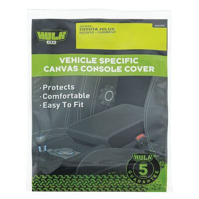 Hulk 4x4 Canvas Console Cover To Suit Toyota Hilux Gun Series