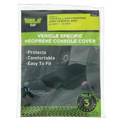 Hulk 4x4 Neoprene Console Cover To Suit Toyota 200 Series Landcruiser