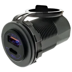 Hulk 4x4 Dual Usb Socket Port 1: Qc3 18W, Port 2: Type C Qc4 36W