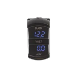 Switch Size Dual Voltmeter