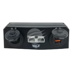 Hulk 4x4 Triple Surface Mount Housing 50Amp Anderson Style Plug