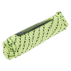 Hulk 4x4 Glow Rope 15 Metre Glows In Dark Work Load 40Kgs