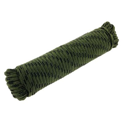 Hulk 4x4 Rope 30M Olive/Black Extra Strong Working Load 66Kg