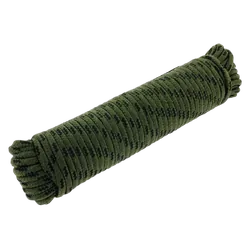 Hulk 4x4 Rope 30M Olive/Black Extra Strong Working Load 66Kg