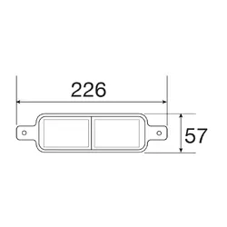 Hulk 4x4 Led Front Directin Indicator & Position Lamp 10-30V Bull Bar
