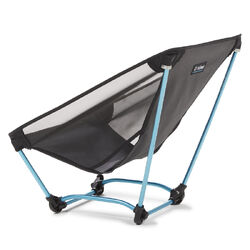 HELINOX Ground Chair Black with Blue Frame