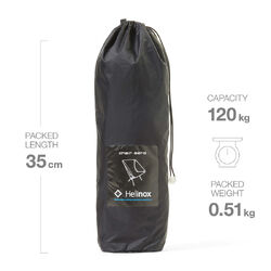 HELINOX Chair Zero Black with Blue Frame